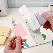 Precision Paper Stamp Photo Cutter, Scrapbook Trimmer, Lightweight Cutting Machine - Purple - View 6