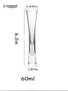 1pc Slender Waist Glass Cup, Transparent European Style Creative Champagne Flute, Luxury High Stem Juice Beverage Cup, Craft Beer Glass, Suitable For Home Gatherings, Graduation, Engagement, Wedding, Party, Holiday Champagne/Wine Glass