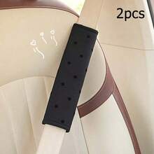 1pc/2pcs Car Shoulder Pad Cover With Polka Dot Bow, Soft Protective Sleeve For Car (The Bows On The Shoulder Pad Are Randomly Placed And The Quantity Is Not Fixed, Which Does Not Affect The Usage) - one-size - View 17