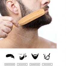 Boar Bristle Hair And Beard Brush For Men And Women, Unscented Mane Bristle Professional Barber Styling Brush For Thick/Thin Hair, Fade And Clipper Cleaning Comb, Slick Back Smoothing Tool ,Hair Styling Kit ,Hair Tool Kit