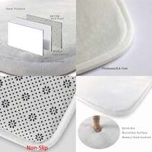 Vibrant Autumn Maple Leaf Welcome Mat - Soft, Non-Slip, Machine Washable, Durable, And Easy-To-Clean Door Rug For Thanksgiving And Fall Decor, Perfect For Kitchen, Bedroom, And Entryway, Adding Warmth And Cozy Ambiance To Your Home