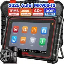 Autel MaxiCOM MK900TS MK900TS Wireless TPMS Diagnostic Scanner With Android 11 Support DoIP/CAN FD Protocols And 40+ Services Upgraded Of MK808TS - 黑紅色 - 查看 1