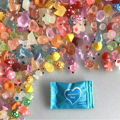 5/10/20/40/80 قطعة من أكياس المفاجأة الصغيرة الجميلة على شكل حيوانات - هدايا حفلات ممتعة لرأس السنة والعيد والفالنتاين! مثالية للهدايا وديكور المنزل والاحتفالات العطلات (ألوان وأنماط متنوعة)