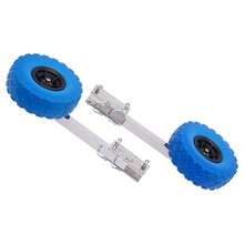 Bazargame Boat Launching Wheels, 9.8" Boat Transom Launching Wheel, 330 LBS Loading Capacity Inflatable Boat Launch Wheels, Stainless Steel Inflatable Boat Removable Transom Launch Wheels - Blue - View 11