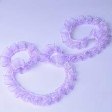 Colorful Double-Layer Ruffle Lace Tulle Trim, Sewing Accessory For DIY Clothing, Curtains, Skirt Hem - Multicolor - View 11