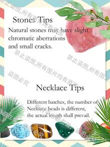 波西米亚风格项链 6 毫米缅甸翡翠流苏吊坠长项链结饰 108 颗念珠冥想念珠瑜伽祈祷饰品 男女皆宜 度假 - 薄荷綠 - 查看 7