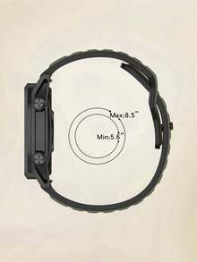 20mm/22mm 硅胶表带，兼容三星 Galaxy Watch 7 FE 6 5 4 40mm 44mm / Watch 5 Pro 45 44mm / Watch 6 43mm / Watch 4 Classic 46mm，户外运动登山瑜伽健身防水防汗硅胶表带，适用于小米、Garmin 手表，黑色、绿色，男女通用