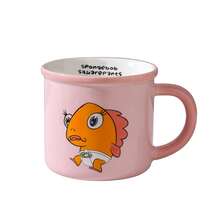 SPONGEBOB 海绵宝宝全新小丑鱼系列包括经典时尚的马克杯、咖啡杯、牛奶杯，采用优质陶瓷工艺，耐高温耐磨，是旅行纪念品、家居时尚单品、儿童、情侣、伴侣、长辈等的理想礼物。