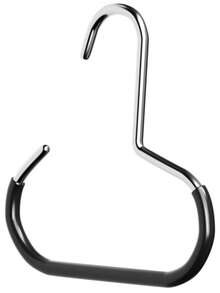 1 pieza Percha de almacenamiento de ganchos mejorada, Gancho auxiliar universal negro/blanco/gris, Percha colgante para armario de dormitorio para gorra de béisbol, correa, Estante de exhibición de sombreros multifuncional para el hogar, Minimalista y de moda