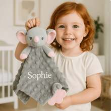 [Custom Embroidery] 1pc Customizable Plush Doll Comfort Blanket, Cute Stuffed Animal Blanket, Meaningful Customized Gift, Soft Plush Doll, Suitable As Children's Day, Birthday, Thanksgiving, Christmas Gift For Kids, Friends, Girlfriend, Mom - Perfect For Holidays, Anniversaries, Children - Multicolor - View 12