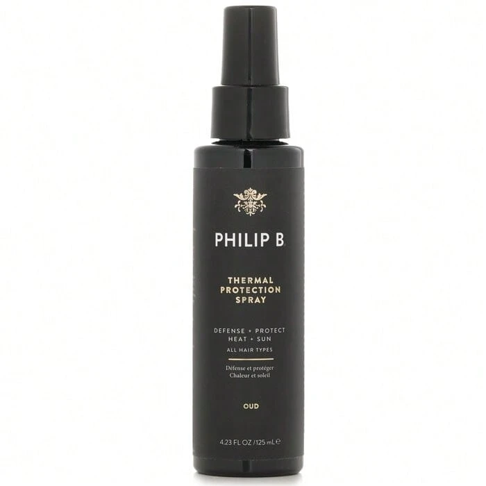 Philip B Spray de protección térmica (Defensa + Reparación de calor y sol - Todos los tipos de cabello) 125ml/4.23oz