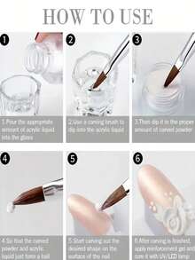 100克/包散装彩色亚克力美甲粉，10色美甲水晶粉套装，10包棕色系列延长/浸粉/雕刻亚克力粉批发