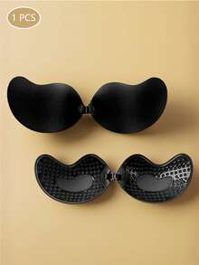 2 piezas Sujetadores adhesivos de silicona | Sujetador invisible sin tirantes con efecto push-up para mujeres | Esencial para vestidos sin espalda - Cubre pezones autoadhesivos con soporte de elevación - Multicolor - Ver 12