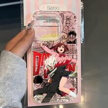 Popular Anime D-DANDADAN Phone Case Compatible With IPhone 16e, 16, 15, 14, 13, 12, 11 Pro Max, X, XR, XS Max, 8, 7 Plus Transparent TPU Soft Back Case - Color Mixing 1 - View 7