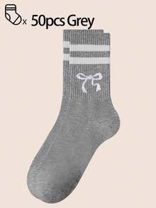 40 peças/30 peças/24 peças Meias Esportivas Confortáveis Unissex, Adequadas para Esportes e Treinamento, Meias Longas Femininas, Adequadas para Uso Casual e Empresarial, Antibacterianas, Macias, Nas Cores Preto e Branco, Resistentes a Odores, Absorventes de Umidade, Leves e Respiráveis, Adequadas para Outono e Inverno, Também Disponíveis em Embalagens de 20 peças/10 peças/8 peças/6 peças/4 peças/2 peças. Altamente Respiráveis.