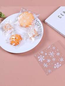 100 قطعة، أكياس مختومة ذاتيًا بنمط البلورة، أكياس حلوى شفافة، أكياس خبز البسكويت، تغليف الحلوى العطلات، لوازم حفلة هالوين، أكياس هدايا عيد الميلاد، أكياس طعام لاصقة ذاتيًا، أكياس وجبات خفيفة صغيرة، أكياس هدايا الحفلات، تغليف الحلويات، لوازم احتفالية، لاستخدام البالغين، ديكور حفلة الزفاف، أكياس تخزين قابلة لإعادة الإغلاق - شفاف - مشاهدة 9