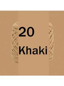 1/3 件 T 恤纱线,机织面料针织纱线,用于钩编和编织包、靠垫、玩偶、手工艺品钩编项目 - 彩色 - 查看 113