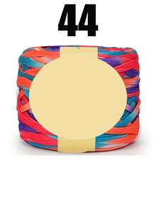 1/3 件 T 恤纱线,机织面料针织纱线,用于钩编和编织包、靠垫、玩偶、手工艺品钩编项目 - 彩色 - 查看 93