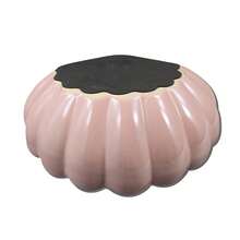 Ceramic Soap Holder, Sea-Shell Soap Tray With Self Draining, Soap Tray For Sink Washroom Bathroom Shower, Small Cute And Elegant Holder With Glaze, Easy Cleaning