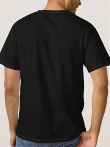 Mi trabajo está asegurado - Camiseta con humor de oficina - Negro - Ver 4