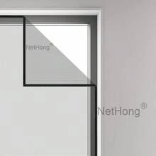 NetHong 3-5Pcs Large Window Screen Mesh Net Bug Mosquito Fly Insect Moth Door Netting UK - Black - View 4