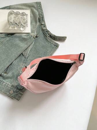 2024新款女士尼龙斜挎包，饺子造型轻便运动腋下单肩包，适合购物、钱包、年轻女性、大学生、初学者、办公室女性。非常适合办公室、大学、工作、商务、通勤、户外活动、旅行和野餐。