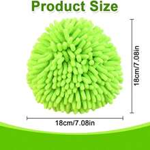 Mop Replace Head For O Cedar, Spin Mop Heads Replacements For Ocedar Easywring 1 Tank Spin Mop, Chenille Duster For Ocedar Mop Include 3 Pack Microfiber Chenille Mop Pad For Ocedar Spin Mop - MàuB - Xem 3