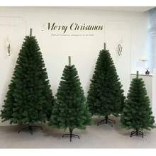 [8 Tùy chọn chiều cao] Cây thông Noel xanh / Trang trí ngày lễ cho gia đình & thương mại / Đồ trang trí Giáng sinh lá dày / Trang trí Giáng sinh - Cây thông Noel nhân tạo 60-300cm, Trang trí ngày lễ cho gia đình & thương mại, Trang trí phòng khách Giáng sinh, Trưng bày cửa sổ thương mại, Cây xanh lá dày - màu xanh lá - Xem 1