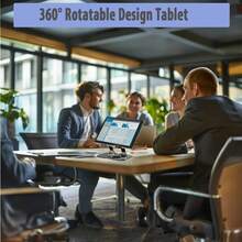 1Pcs Tablet Stand Holder, 360° Rotating Tablet Holder, Height Adjustable Carbon Steel Tablet Holder, Lifting Folding Monitor Stand, Portable Computer Stand For Tablets Monitor E-Reader Up To 12.9 Inches - 1Pcs-metal PadHolder - View 4