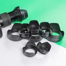 49mm 52mm 55mm 58mm 62mm 67mm 72mm 77mm 82mm Screwed Sunshade Lens Hood For Nikon Canon Olympus DSLR Camera - Multicolor - View 4