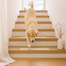 18pcs/15pcs Anti Slip Clear Tape for Steps 3x64cm/10x60cm Transparent Stair Tread Pads Stair Mats Bathtub and Shower Treads Safety Walk Self Adhesive Non-Slip Tape for Home Indoor Pets Kids Elders - 15 Stück - Übersicht 3