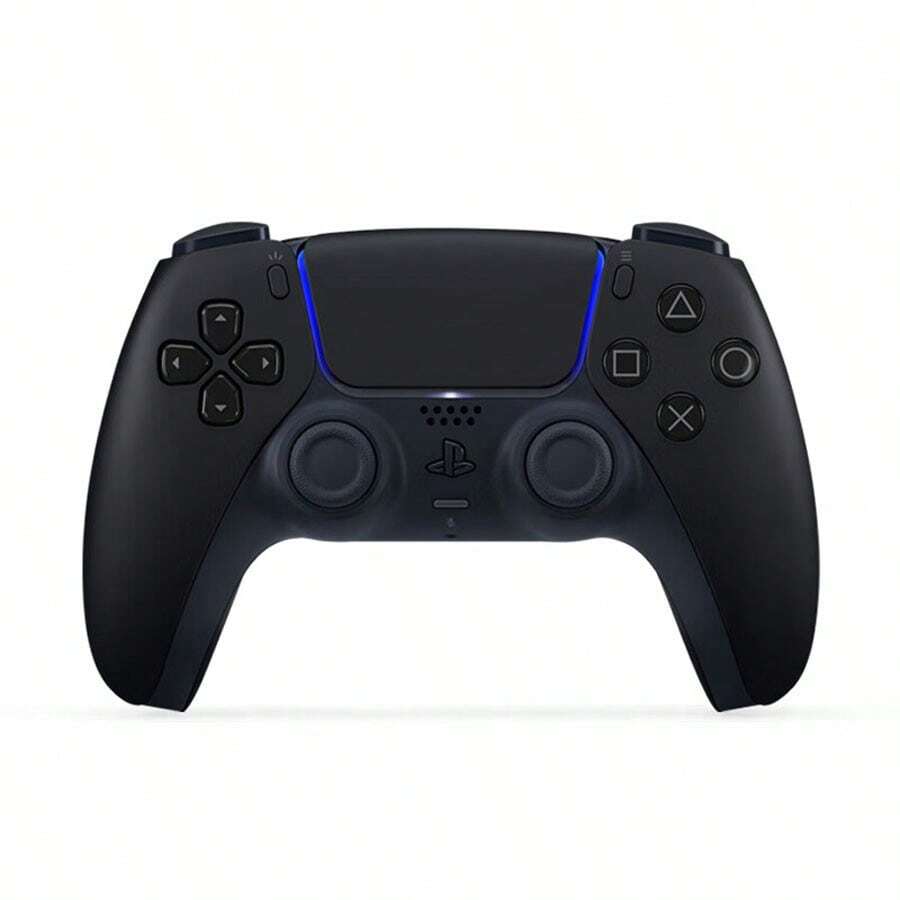 PS5 DualSense Wireless Controller With Immersive Tactile Feedback, Adaptive Triggers, Built-In Microphone, Compatible With PC And PlayStation 5 Consoles, Black - Black - View 1