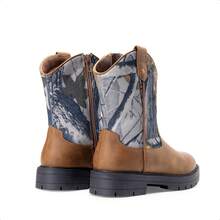 Kids Western Cowboy Boots - Mid Calf Riding Boots With Side Zipper For Boys & Girls (Toddler/Little Kid/Big Kid) - 彩色 - 查看 7