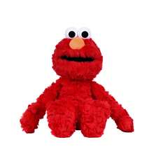 Sesame Street 14-Zoll-Plüschtier der Sesamstraße, offizielles Plüschtier, bezaubernde Puppen von Elmo/Krümelmonster/Big Bird, weiches Kissen, bezaubernde Schlafpuppen für Trost und Gesellschaft, perfektes Geburtstagsgeschenk für Kinder/Freunde