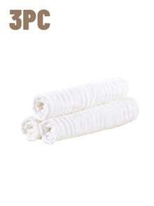 10er Set Baby Handtücher - einfarbige Sabbertücher, Badetücher, Gesichtstücher für Jungen und Mädchen, 6-lagiges hochsaugfähiges Material, vielseitig einsetzbar zum Füttern, Baden, Händewaschen, Schweiß abwischen, als Kissenbezug, Bürzel und Stillen. Hergestellt aus hochsaugfähigem Material, perfekt für Neugeborenen-Registrierung und Geschenke zu Feiertagen (Weiß, 6 Stück/10 Stück, 50 x 25 cm) - Weiss - Übersicht 14