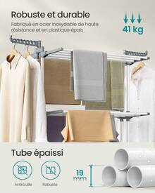 SONGMICS Drying Rack - Beyaz - Görünüm 3