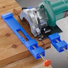 1/6pcs Adjustable ABS Base Guide, Suitable For Electric Circular Saws And Grinders - High Precision Positioning Clamp For Woodworking, DIY Projects And Precision Cutting Tasks | Durable Structure | Woodworking Tool Accessory - Multicolor - View 5