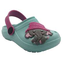 Children's Slippers For Boys And Girls With 3D Capybara Designs - Pulpo de agua verde - Ver 4