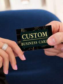 200 piezas de 5,4 x 9 cm Tarjetas de visita personalizadas con logotipo y texto, tarjetas de fidelidad personalizadas e imprimibles por ambos lados, tarjetas de visita/tarjetas de visita laminadas a prueba de agua, multiusos decorativas, coloridas, lindas, minimalistas, kawaii, con personalización moderna y únicas.