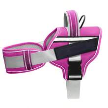 KOMMILIFE Adjustable Nylon Dog Harness Personalized Reflective Breathable Pet Dog Harness Vest For Small Medium Large Dogs Dog Harness With Name Tag - Multicolor - View 61