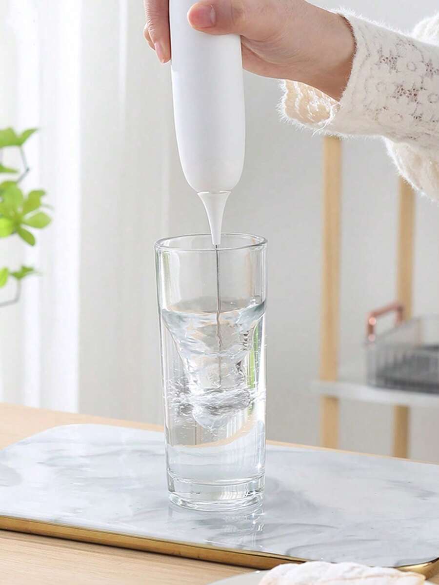 Milk Frother, Household Electric Milk Frother, Coffee Stirrer, Milk Lid Mixer, Automatic Handheld Milk Frother - Multicolor - View 1