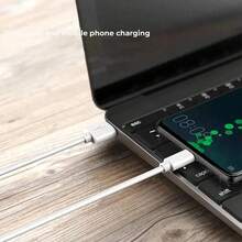 Cable cargador USB C súper rápido NNBILI 6A 66W, cable de carga súper rápida de USB A a Tipo C compatible con Huawei y