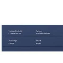 Soporte para mancuernas de altura regulable, color negro