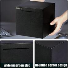 Adults Pink Piggy Bank Stainless Steel Piggy Bank For Adults Must Break To Open Unopenable Money Saving Box 4.72inch Pink - Hồng + 7,9 inch - Xem 3