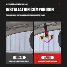 1 件 JDM 火车巴士手柄手带 Tsurikawa 戒指心形造型漂移吊饰带漂移汽车配件汽车吊带汽车内饰装饰