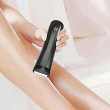 LEATVOOK Men's Body Trimmer, Electric Shaver, Electric Inguinal And Hair Trimmer, Ceramic Blade Male Hygiene Shaver Trimmer, Full Body Beauty,Perfect Christmas Gift. - 黑色 - 查看 9