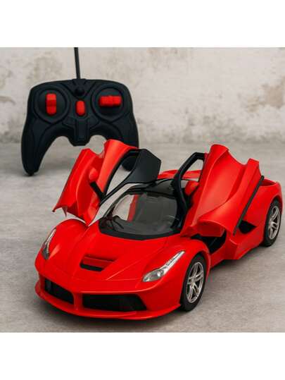 Carrinho Controle Remoto Abre Portas Divertido Veloz Vermelho Luz no Farol ENTREGA RÁPIDA