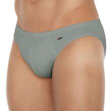 Zorba Slip Cotton Briefs 772 - 深灰色 - View 2