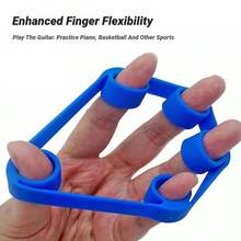 Silicone Five-Finger Training Hand Expanders Exerciser Wrist Stretcher Finger Gripper Expander Strength Rehabilitation Tensioner - Multicolor - View 5