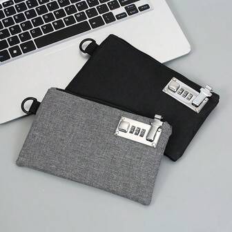 Coin Purse With Password Lock, Anti-Theft, Multifunctional Card Holder & Phone Wallet